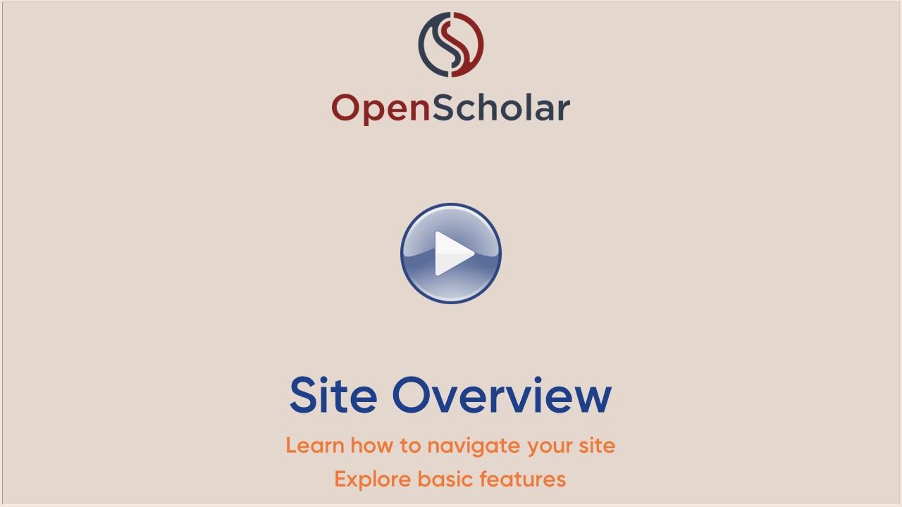 Site Overview Video Image