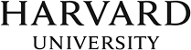 Harvard University logo in black