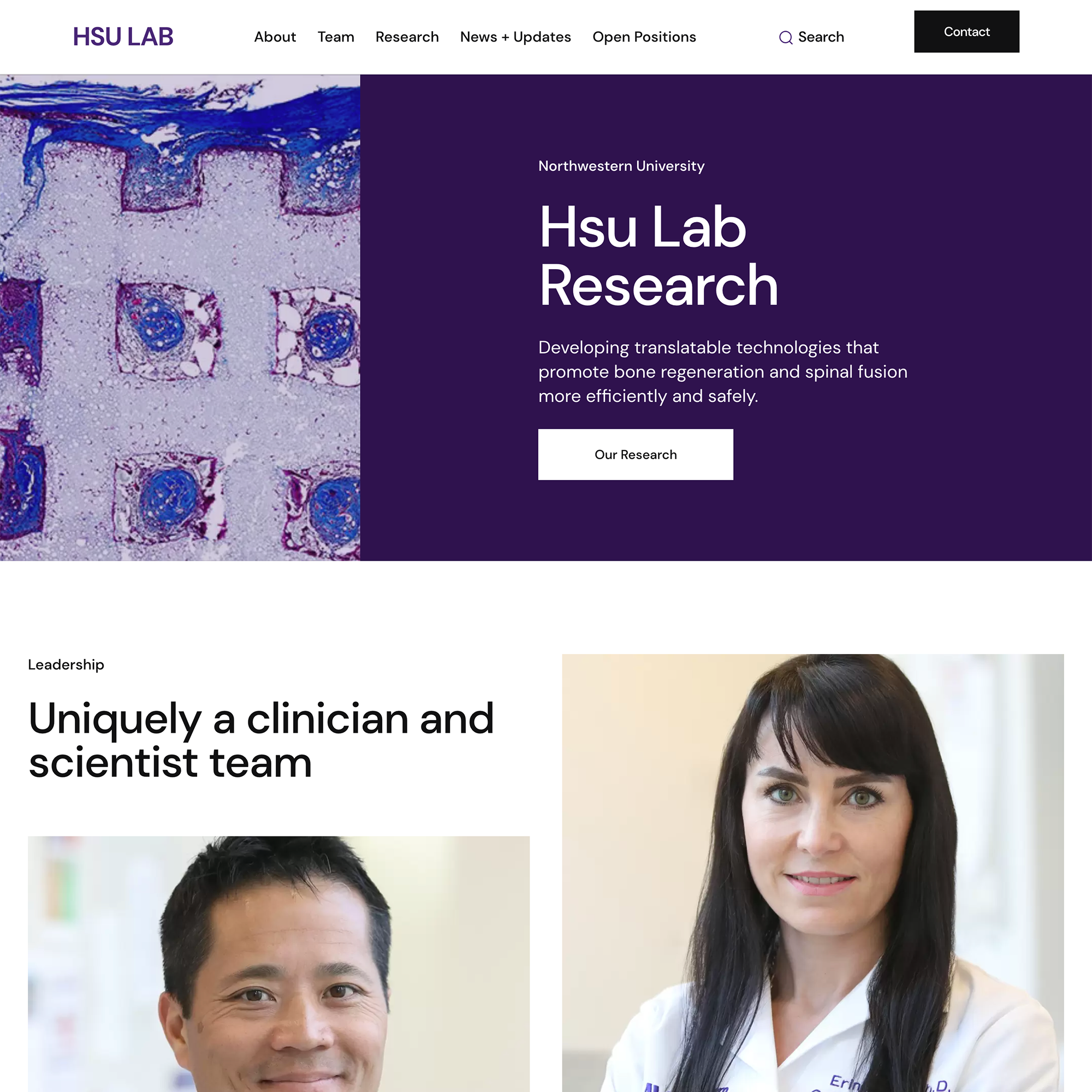 Hsu Lab website