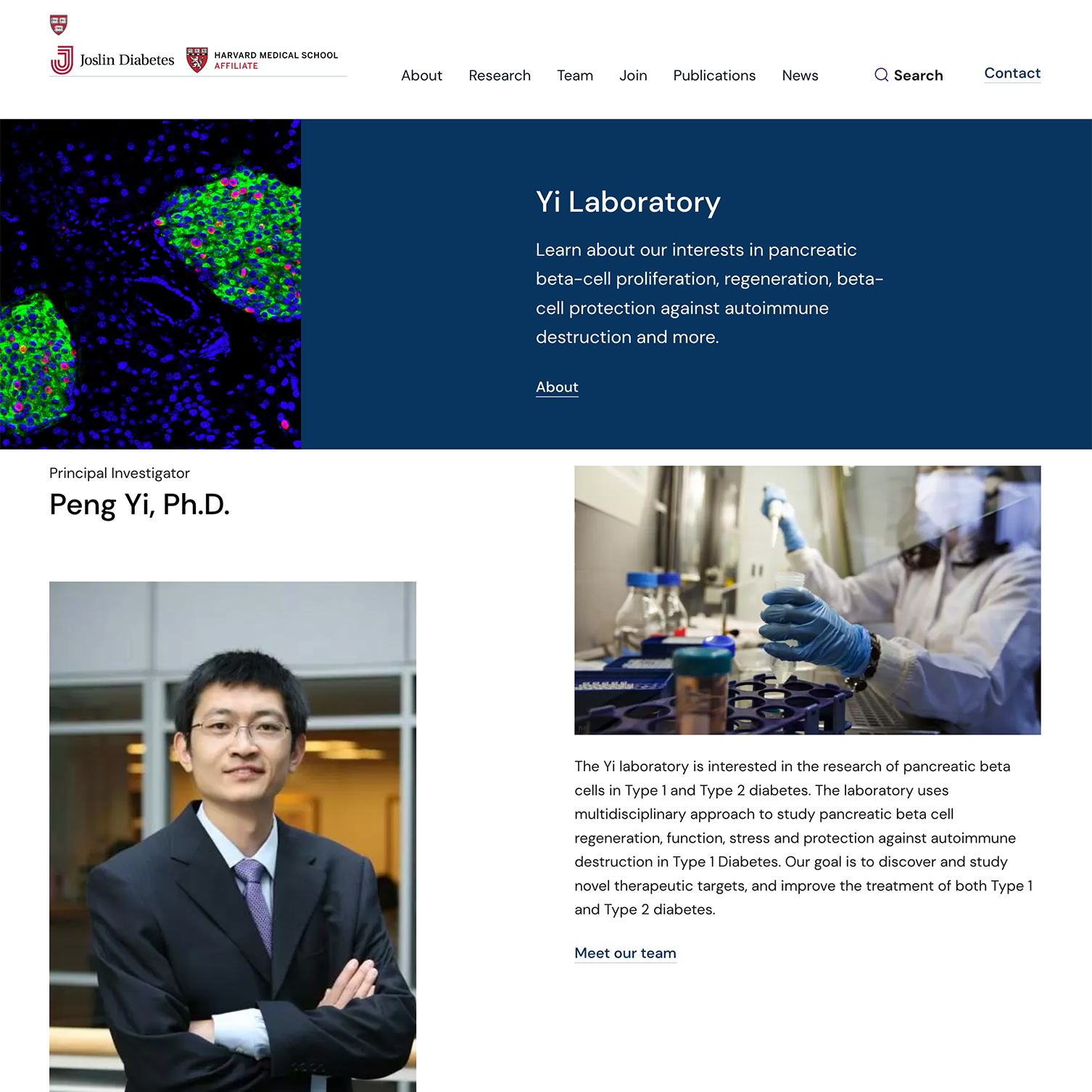Yi Lab website