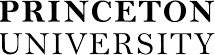 Princeton University logo in black