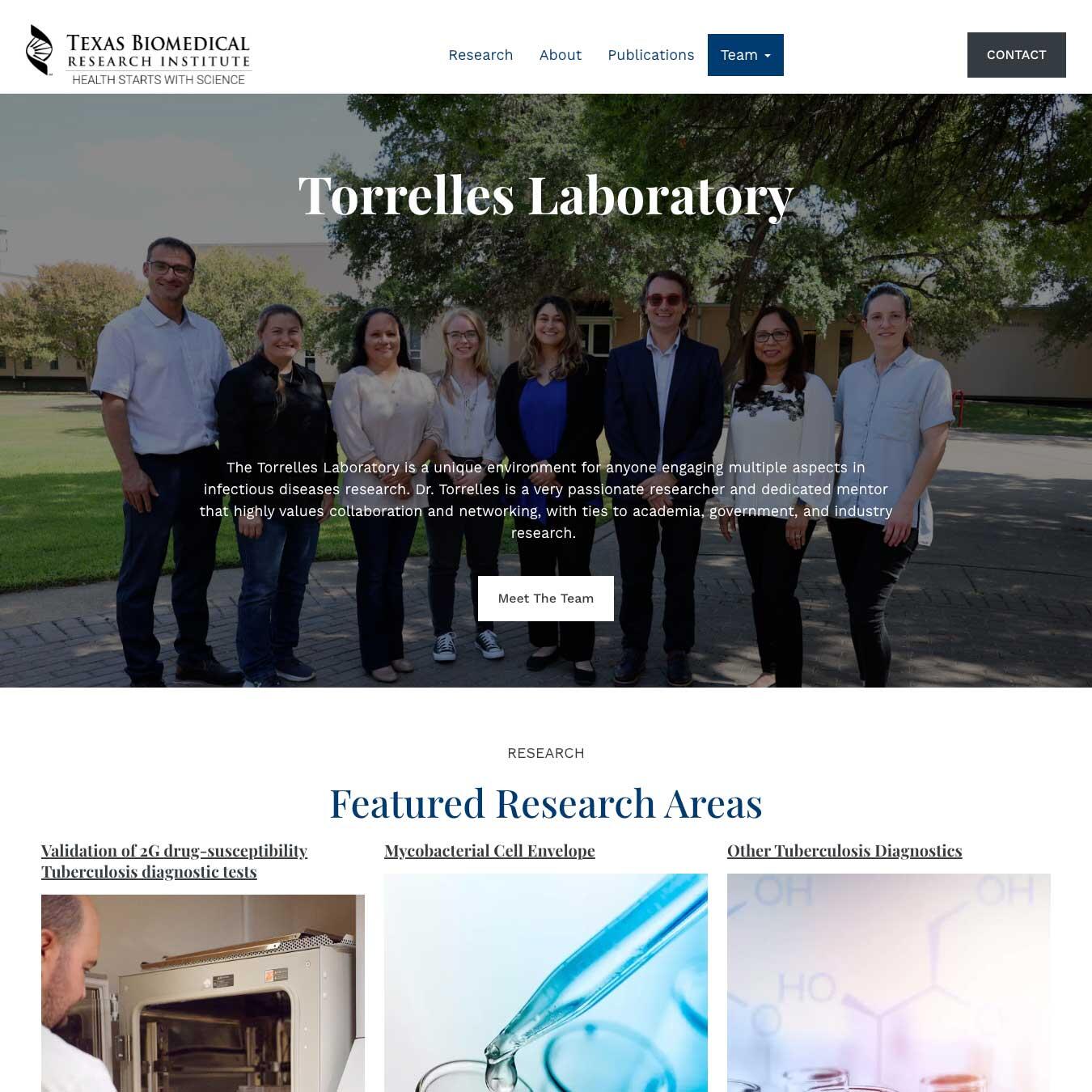 Torrelles Lab website