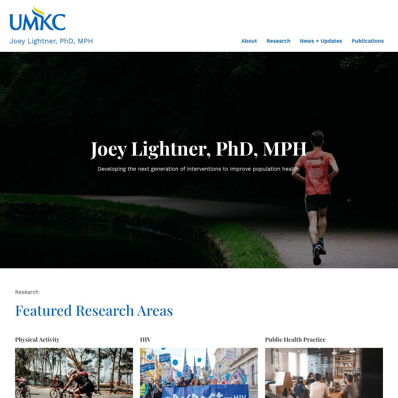 Joey Lightner website