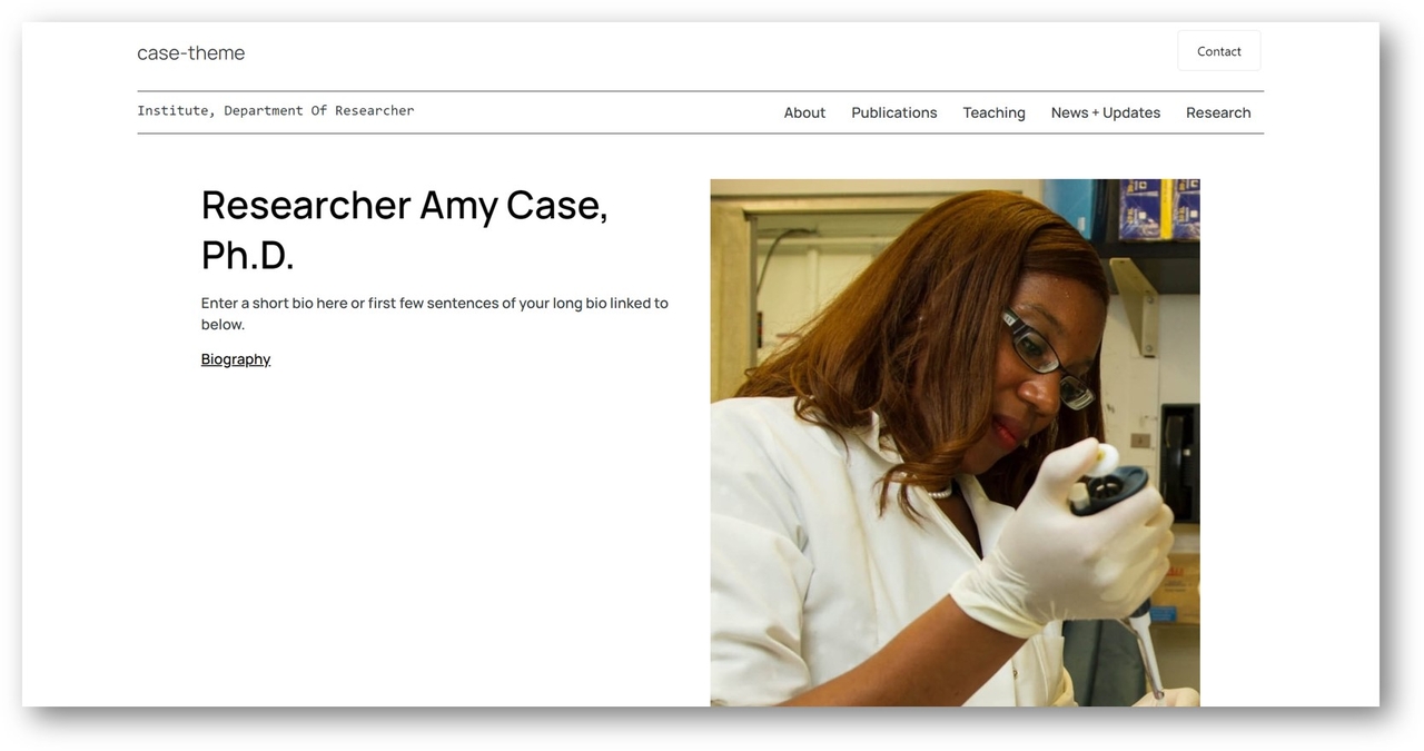 Case Template Preview