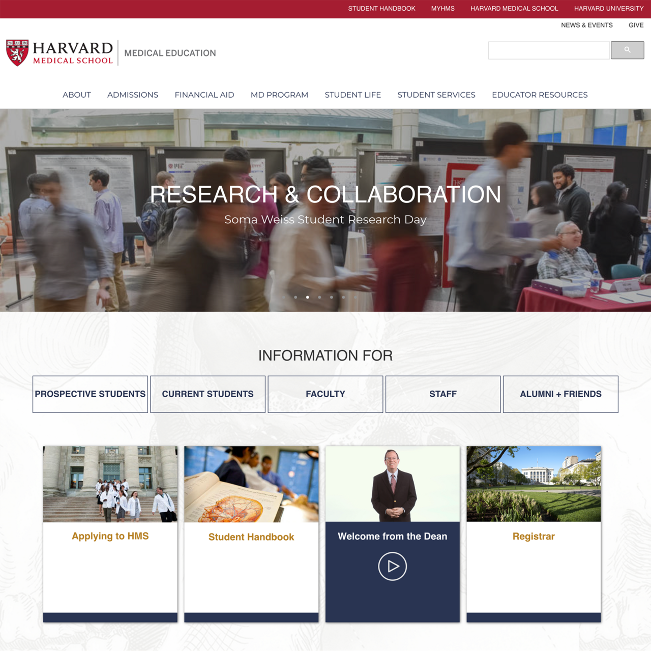 Medical Education at Harvard Medical School