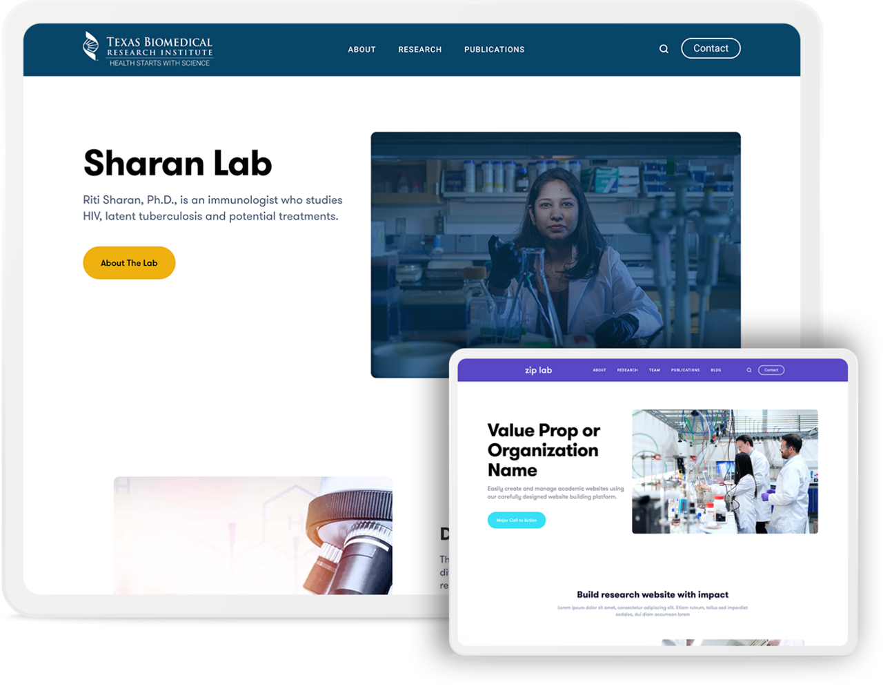 Texas Biomedical Research Institute, Sharan Lab - Featured Site Gallery