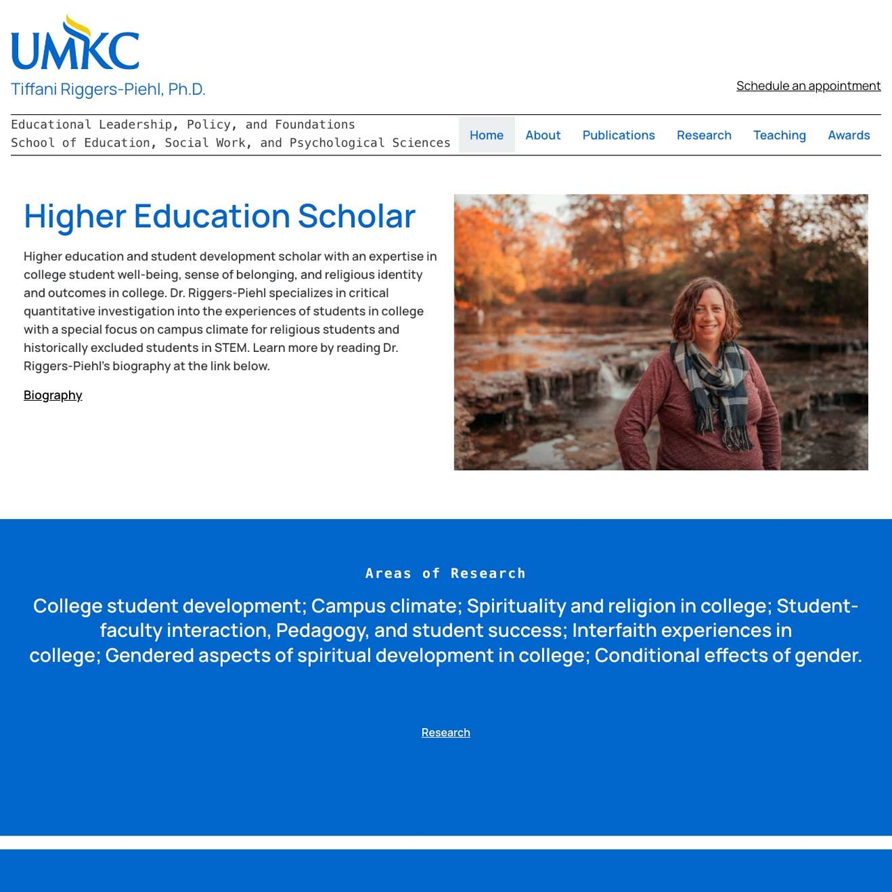 Tiffani Riggers-Piehl website