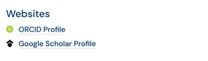 updated ORCID links on profiles