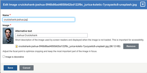 updated alternative text