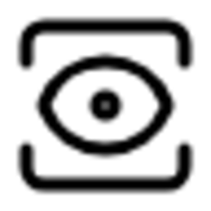 Icon showing a viewfinder