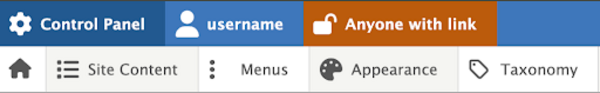 orange open lock icon