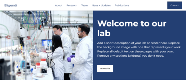 Callout banner with left-aligned image