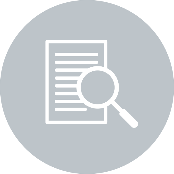 research functionality icon