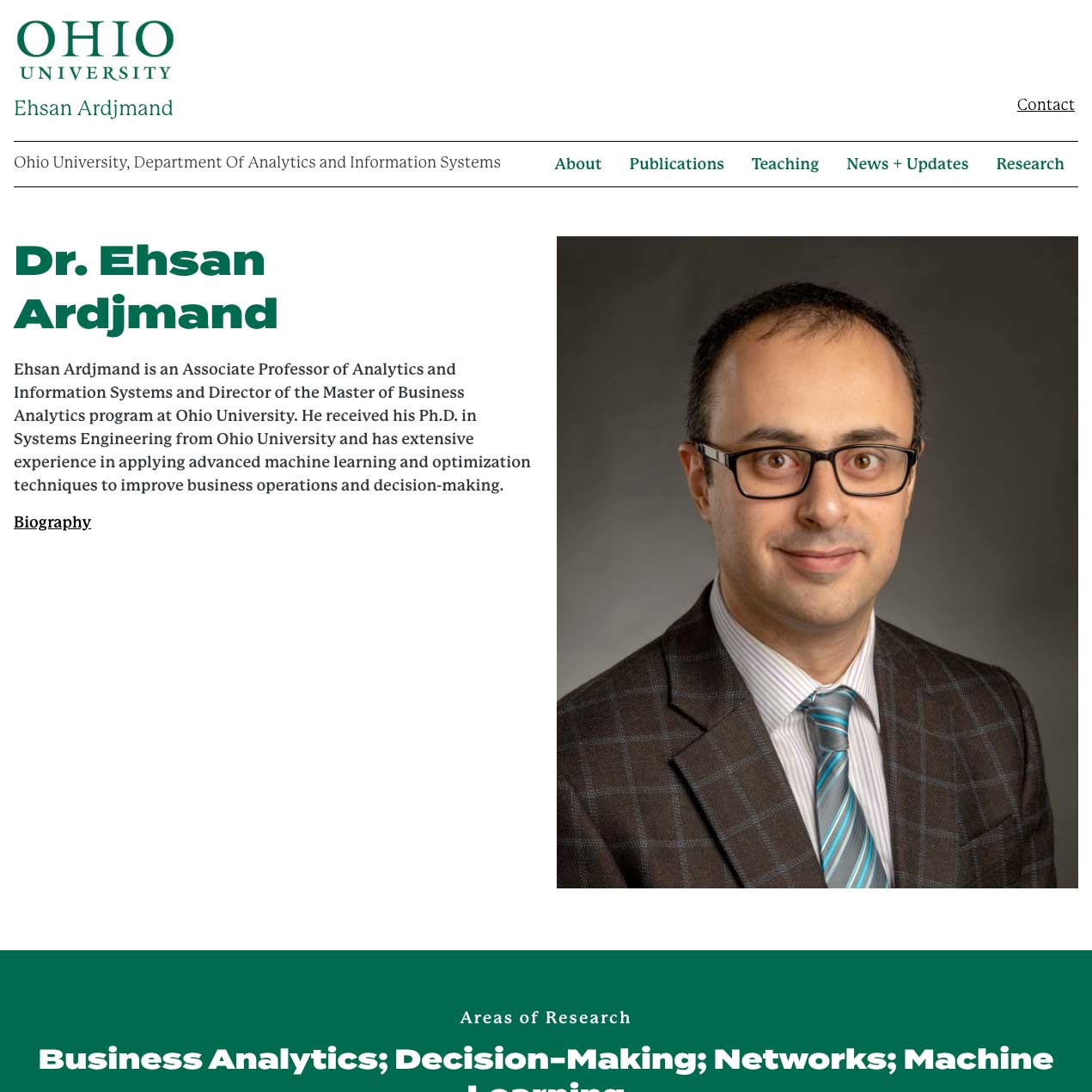 Ehsan Ardjmand website